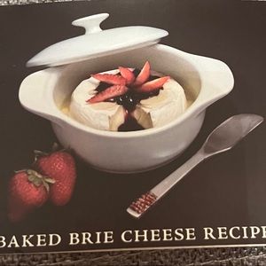 Wild eye designs Brie cheese baker set -2pieces